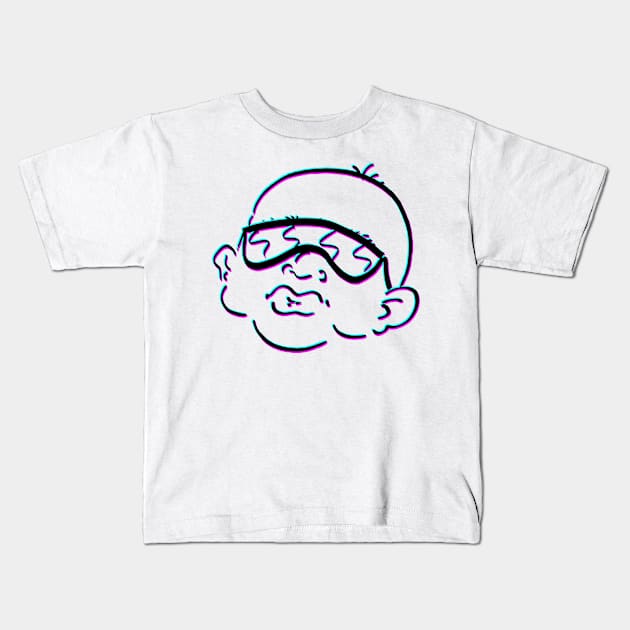 Baby Sunglasses (White) Kids T-Shirt by TubularTV